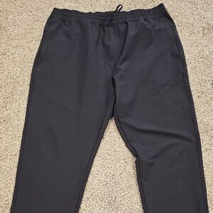 RHONE Black Joggers for Men